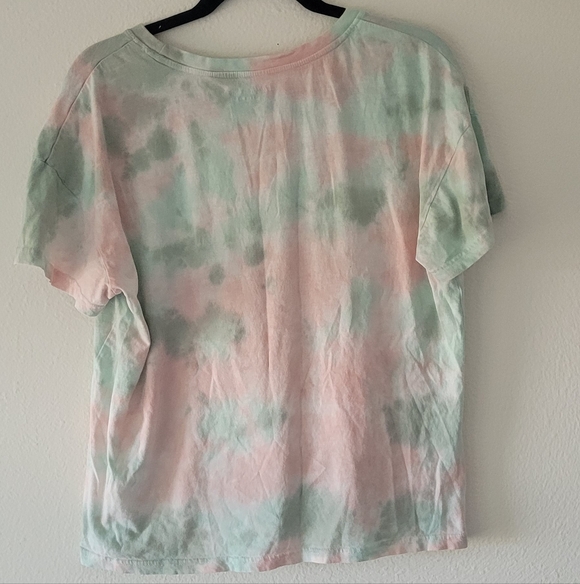 Rebellious One Pastel Butterfly Floral Tee - Picture 8 of 9